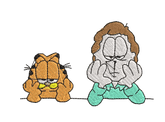 Garfield 34 - Embroidery Design - FineryEmbroidery